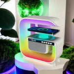 Enceinte Intelligente 4 en 1 - Le Design au Service de Votre Quotidien