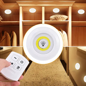 3 lampes LED télécommandées