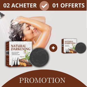 Redonnez vie à vos cheveux avec le savon Natural Darkening