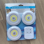 3 lampes LED télécommandées