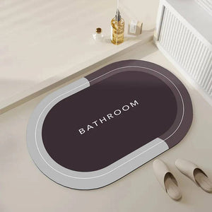 Tapis de Bain Ultra-Absorbant et Antidérapant